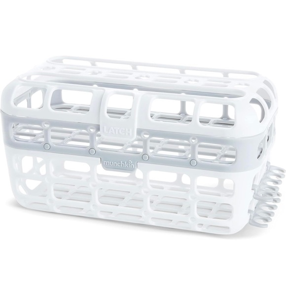 Munchkin® High Capacity Dishwasher Basket, Set of 2, Grey - Picture 4 of 6